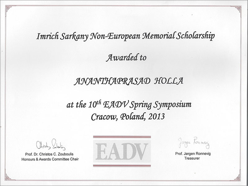 EADV-scholarship